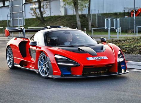 mclaren senna nurburgring lap time.